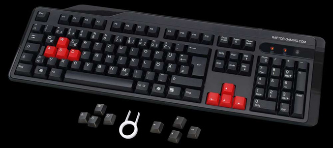 Raptor Gaming LK1 keyboard