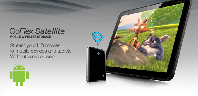 GoFlex Satellite Media App