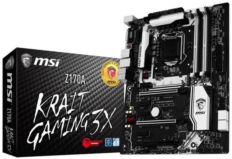 Msi z170a krait gaming 3x обзор