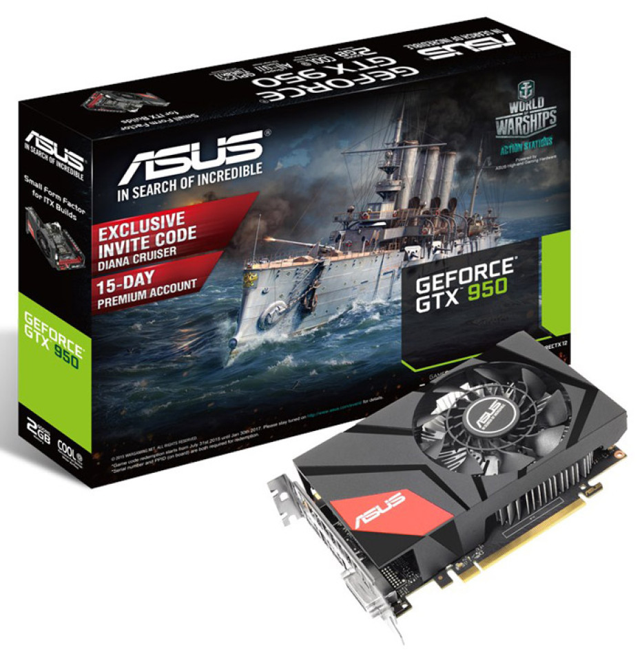 Asus geforce gtx 950 обзор