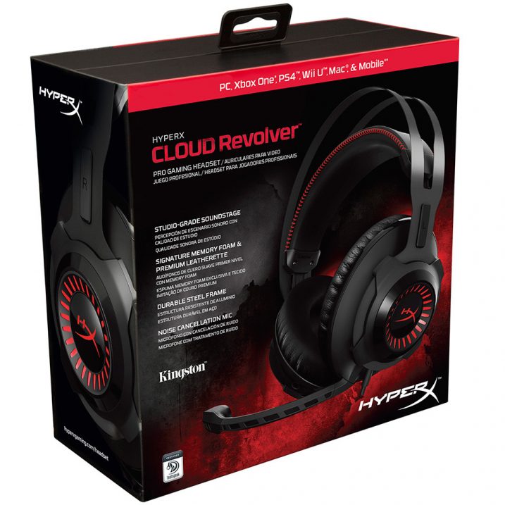 Kingston debuts the HyperX Revolver headset